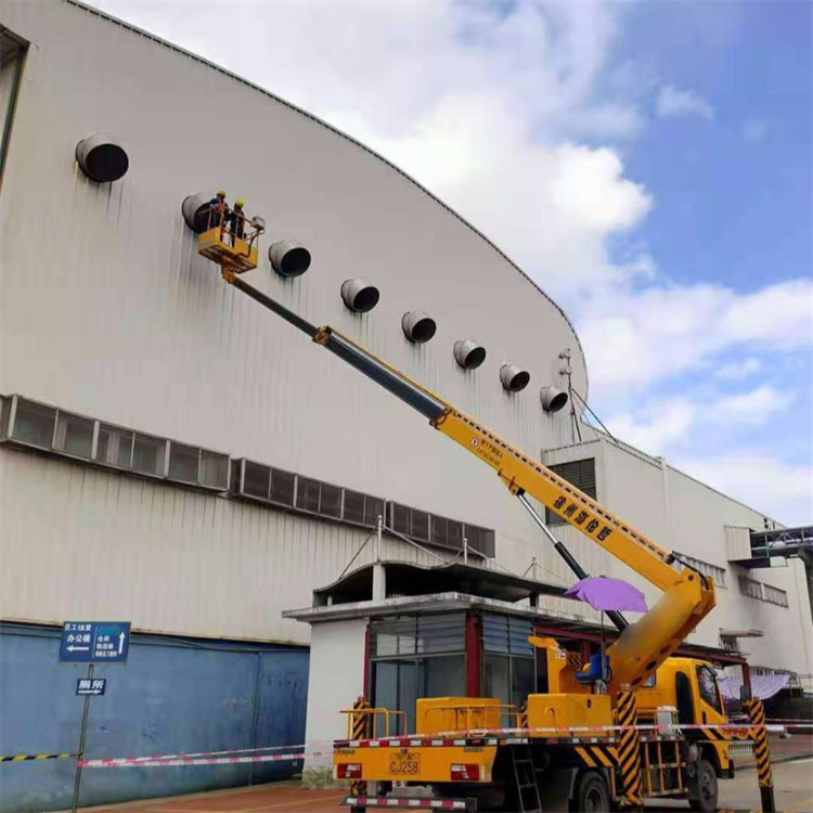 宁波奉化高空作业车出租服务：专业广告牌安装解决方案