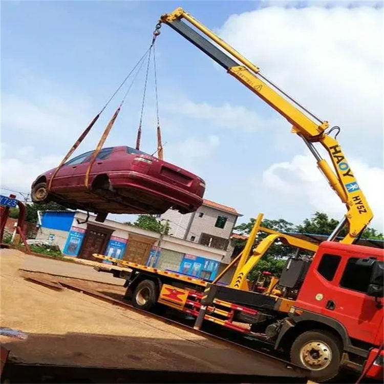 宁波奉化吊车吊汽车的正确方法